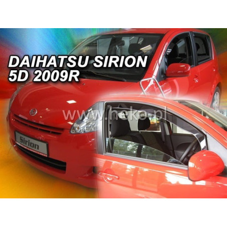 DAIHATSU SIRION 5D 2005 FAIRINGS (FRONT DEFLECTORS ONLY)