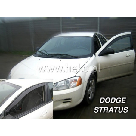 DODGE STRATUS 4D 2001 FAIRINGS (FRONT DEFLECTORS ONLY)
