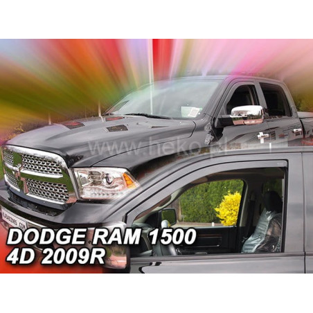 FAIRINGS DODGE RAM 1500 IV 4D 2009-2018 (FRONT DEFLECTORS ONLY)