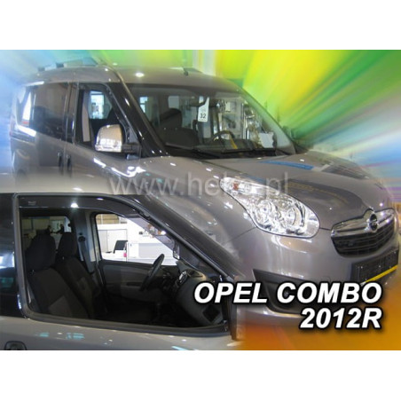 OPEL CAMBO D 2011-2018 FAIRINGS (ONLY FRONT DEFLECTORS)