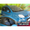 FIAT PANDA III 5D 2012 FAIRINGS (FRONT DEFLECTORS ONLY)