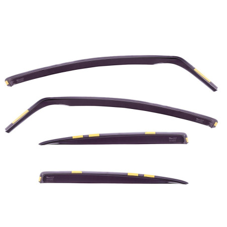 FIAT PUNTO GRANDE |EVO 5D FAIRINGS (REAR DEFLECTORS AS A SET) 2006