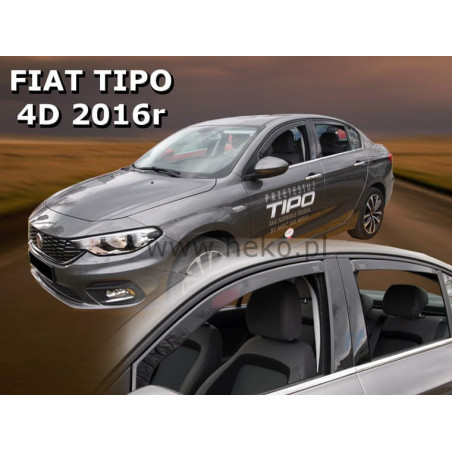 CARENADOS FIAT TIPO 4/5D 2016-SEDÁN HTB/ (DEFLECTORES POSTERIORES EN CONJUNTO)