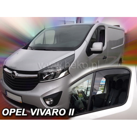 RENAULT TRAFIC III 2014 FAIRINGS (ONLY FRONT DEFLECTORS)