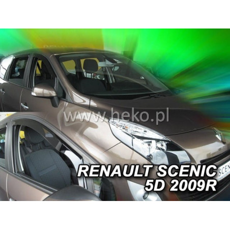 CARENADOS RENAULT SCENIC III 5D 2009_2016 (SÓLO DEFLECTORES FRONTALES)