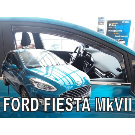 FORD FIESTA MK7 (MK8 IN THE UK) 5D 2017- (FRONT DEFLECTORS ONLY)