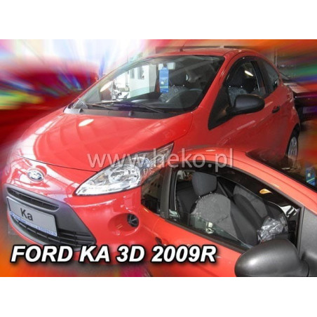 FORD KA II 3D 2009-2017 FAIRINGS (ONLY FRONT DEFLECTORS)