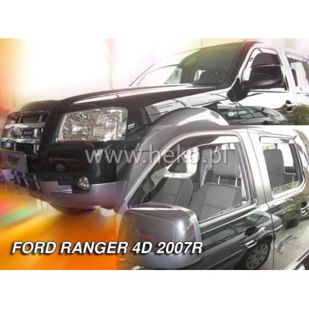 FORD RANGER III 4D FAIRINGS 2006_2011 (FRONT DEFLECTORS ONLY)