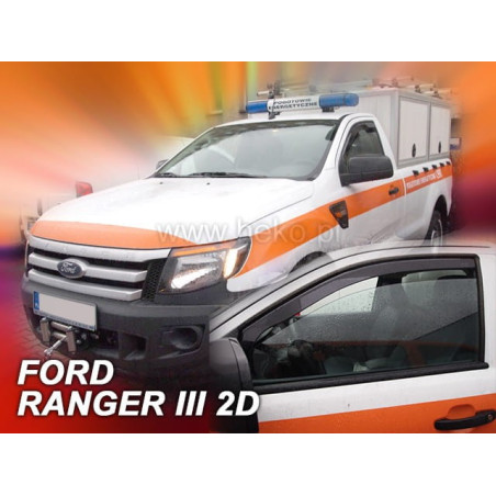 FORD RANGER / RAPTOR IV 2D FAIRINGS 2011- (FRONT DEFLECTORS ONLY)