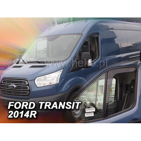 FORD TRANSIT FAIRINGS (GEN VIII) 2013 (FRONT DEFLECTORS ONLY)