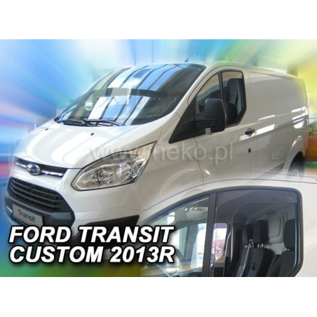 FORD TRANSIT CUSTOM 2|4D 2012 FAIRINGS (FRONT DEFLECTORS ONLY)