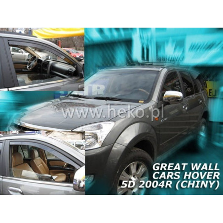 GREAT WALL FAIRINGS WALL HOVER 5D 2004 (FRONT DEFLECTORS ONLY)