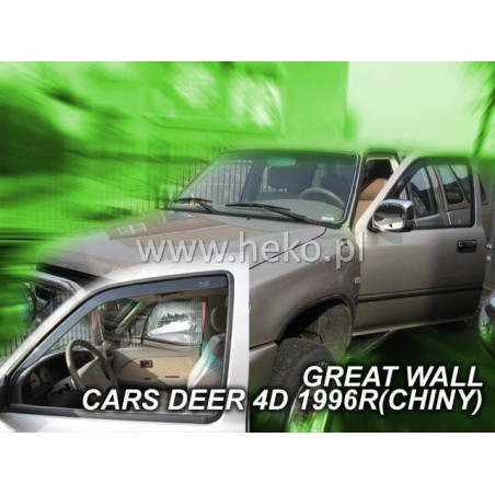 GREAT WALL DEER 4D 1996 FAIRINGS (FRONT DEFLECTORS ONLY)