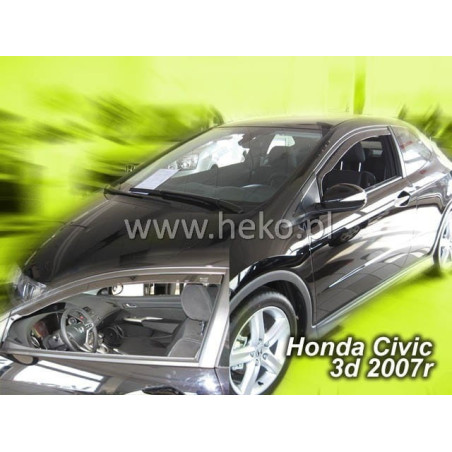 HONDA CIVIC VIII 3D 2007-2012 FAIRINGS (ONLY FRONT DEFLECTORS)