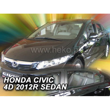 HONDA CIVIC IX 4D SED FAIRINGS (REAR DEFLECTORS AS A SET) 2012_2015