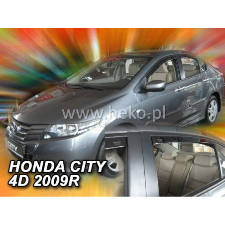 HONDA CITY 4D SEDAN FAIRINGS (REAR DEFLECTORS AS A SET) 2009