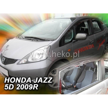 FAIRINGS HONDA JAZZ II 5D 2007_2014 (FRONT DEFLECTORS ONLY)