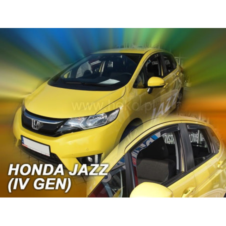 FAIRINGS HONDA JAZZ III 5D 2013-2020 (REAR DEFLECTORS AS A SET)