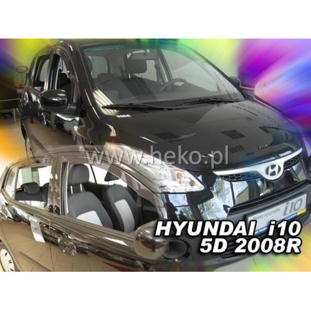 HYUNDAI I10 I 5D 2007-2013 FAIRINGS (ONLY FRONT DEFLECTORS)