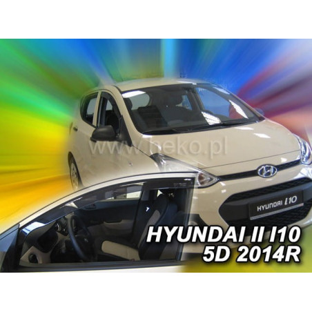 CARENADOS HYUNDAI I10 II 5D 2014_2019 (SÓLO DEFLECTORES FRONTALES)