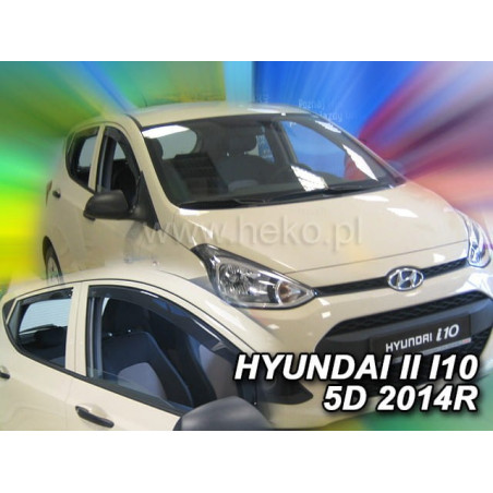 CARENADOS HYUNDAI I10 II 5D (DEFLECTORES POSTERIORES EN CONJUNTO) 2014_2019