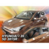 DEFLECTORES HYUNDAI I20 II 5D 2015-2020 (DEFLECTORES POSTERIORES EN CONJUNTO)