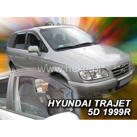 CARENADOS HYUNDAI TRAJET 5D 1998_2008 (SÓLO DEFLECTORES FRONTALES)