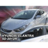FAIRINGS HYUNDAI ELANTRA (V) 4D 2010_2015 (FRONT DEFLECTORS ONLY)