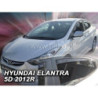 FAIRINGS HYUNDAI ELANTRA (V) 4D (REAR DEFLECTORS AS A SET) 2010_2015