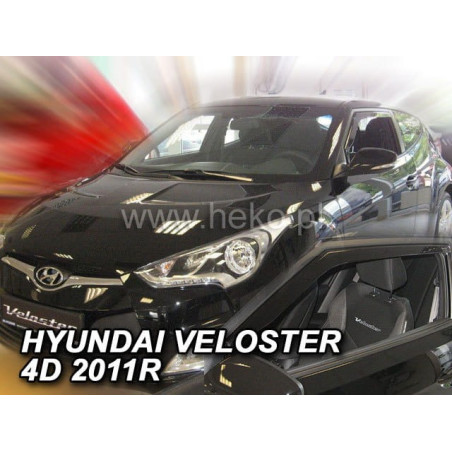 HYUNDAI VELOSTER 4D 2011 FAIRINGS (FRONT DEFLECTORS ONLY)