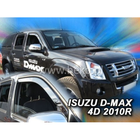 CARENADOS ISUZU D_MAX 4D 2006_2012 (SÓLO DEFLECTORES FRONTALES)