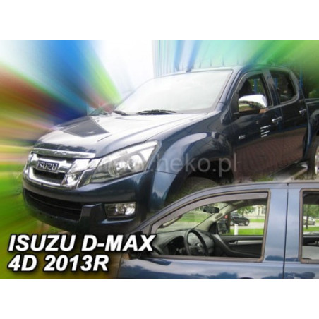 ISUZU D_MAX 2|4D (II GEN.) 2012_2019 FAIRINGS (ONLY FRONT DEFLECTORS)