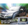 CARENADOS ISUZU D_MAX 4D (DEFLECTORES POSTERIORES EN CONJUNTO) (II GEN.) 2012_2019