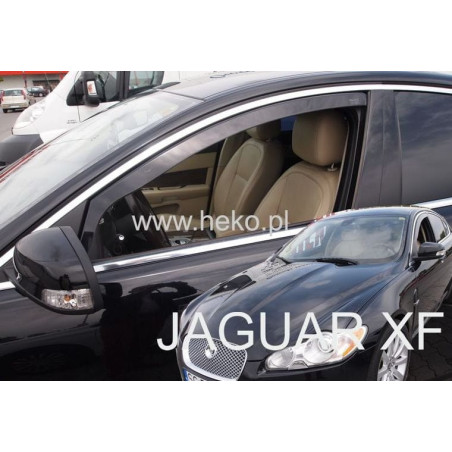 JAGUAR XF I X250 4D DEFLECTORS 2007-2015 (FRONT DEFLECTORS ONLY)