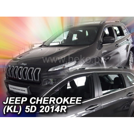 CARENADOS JEEP CHEROKEE (KL) 5D (DEFLECTORES POSTERIORES EN CONJUNTO) 2013
