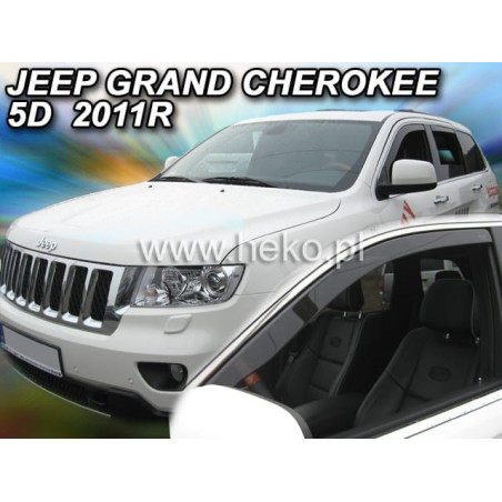 CARENADOS JEEP GRAND CHEROKEE WK2 5D 2011- (SOLO DEFLECTORES FRONTALES)