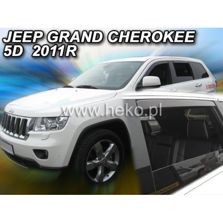 CARENADOS JEEP GRAND CHEROKEE 5D (DEFLECTORES POSTERIORES EN CONJUNTO) 2011