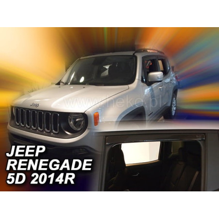 CARENADOS JEEP RENEGADE 5D (DEFLECTORES POSTERIORES EN CONJUNTO) 2014