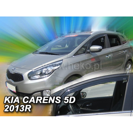 KIA CARENS IV 5D 2013 FAIRINGS (FRONT DEFLECTORS ONLY)