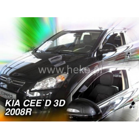FAIRINGS KIA CEE`D PRO I 3D 2008_2013 (FRONT DEFLECTORS ONLY)