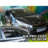 KIA PRO CEE`D II 3D FAIRINGS 2013_2018 (FRONT DEFLECTORS ONLY)