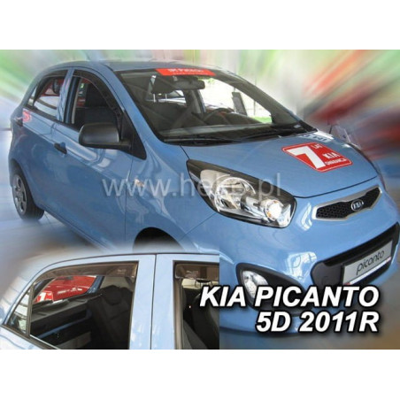 CARENADOS KIA PICANTO II 5D (DEFLECTORES POSTERIORES EN CONJUNTO) 2011_2017