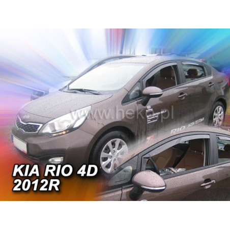 CARENADOS KIA RIO III 4|5D |SEDAN 2011_2017 (SÓLO DEFLECTORES FRONTALES)