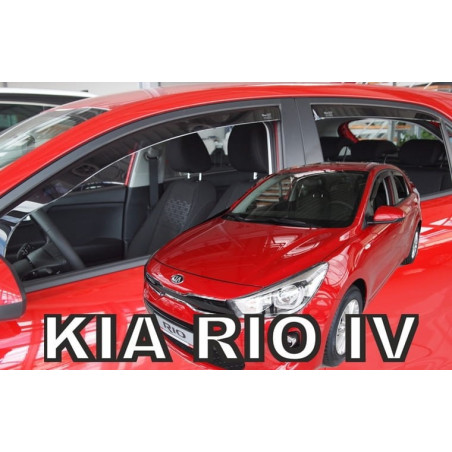 FAIRINGS KIA RIO IV 5D 2017-(REAR DEFLECTORS AS A SET)