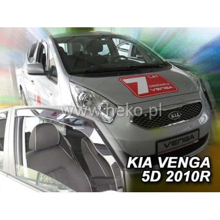 KIA VENGA 5D FAIRINGS 2010_2019 (FRONT DEFLECTORS ONLY)