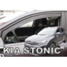 KIA STONIC 5D 2017- FAIRINGS (ONLY FRONT DEFLECTORS)