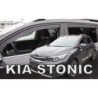 KIA STONIC 5D 2017- FAIRINGS (REAR DEFLECTORS AS A SET)