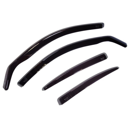 KIA STINGER 5D FAIRINGS 2017- (REAR DEFLECTORS AS A SET)