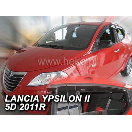 CARENADOS LANCIA YPSILON II 5D (DEFLECTORES POSTERIORES EN CONJUNTO) 2011