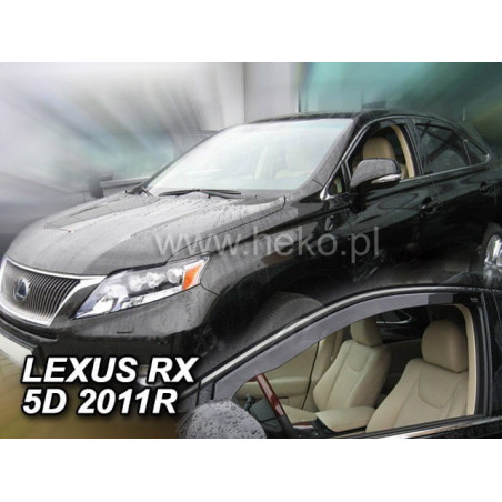 CARENADOS LEXUS RX 5D III (AL10) 2009_2015 (SÓLO DEFLECTORES FRONTALES)